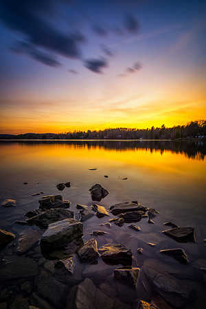 Drews Lake Sunset