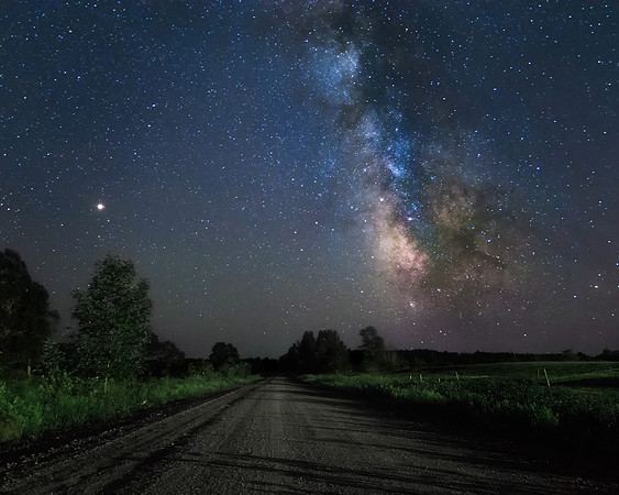 Mars and the Milky Way