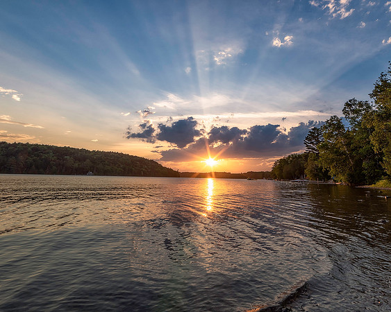 Nickerson Lake Sunrays