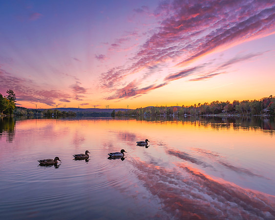 Drew's Lake Sunset