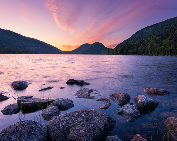 Jordan Pond Sunset